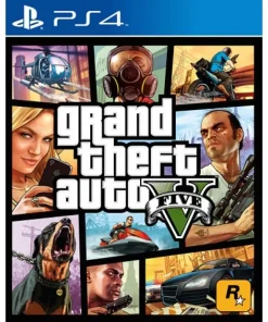 Đĩa game Grand Theft Auto 5 (PS4)